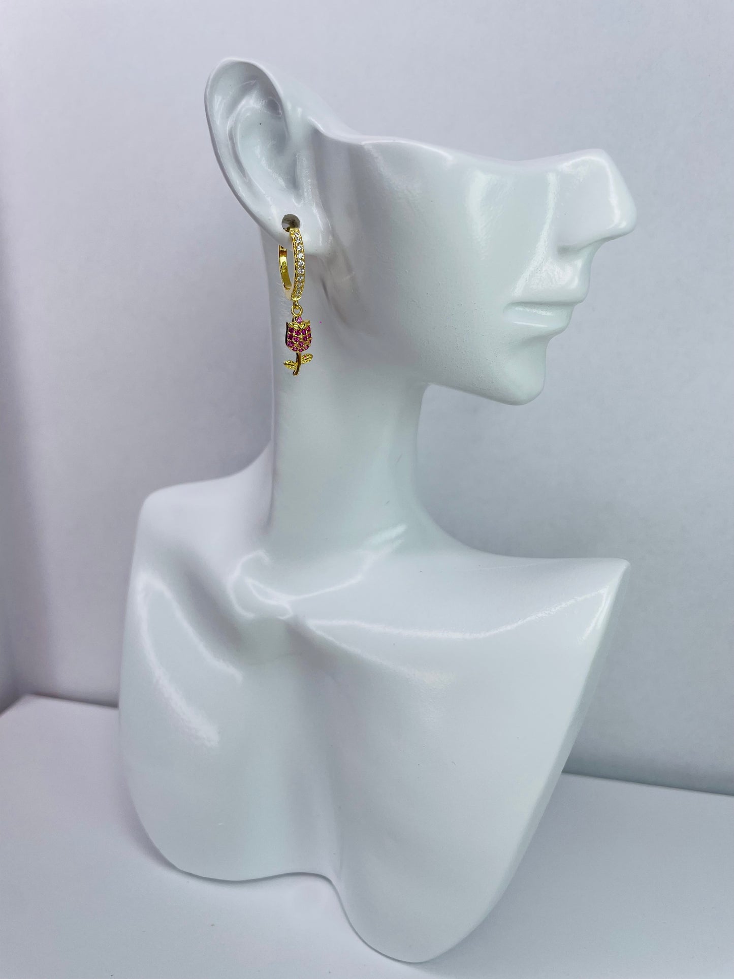 HOOP TULY PINK GOLD