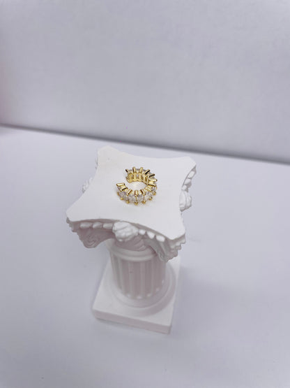 EAR CUFF BAGUETTE BIANCO