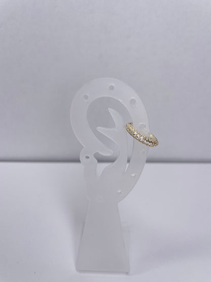 EARCUFF BIANCO GOLD