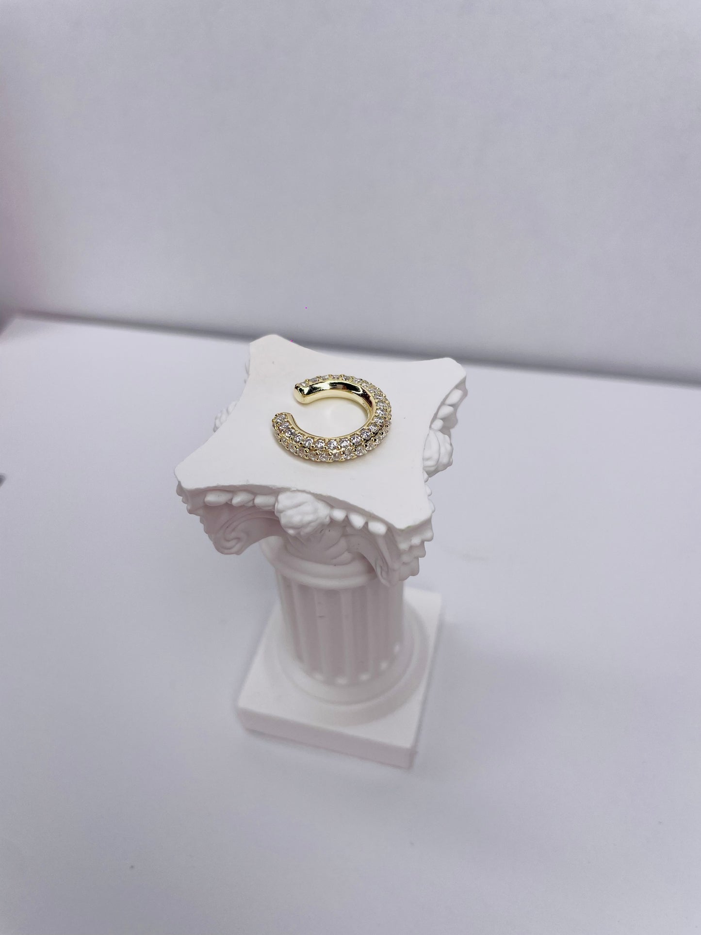 EARCUFF BIANCO GOLD