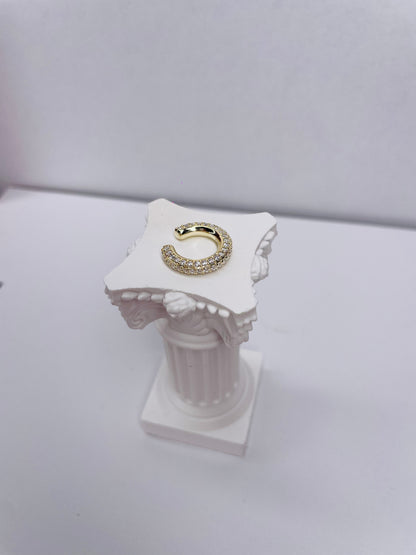 EARCUFF BIANCO GOLD