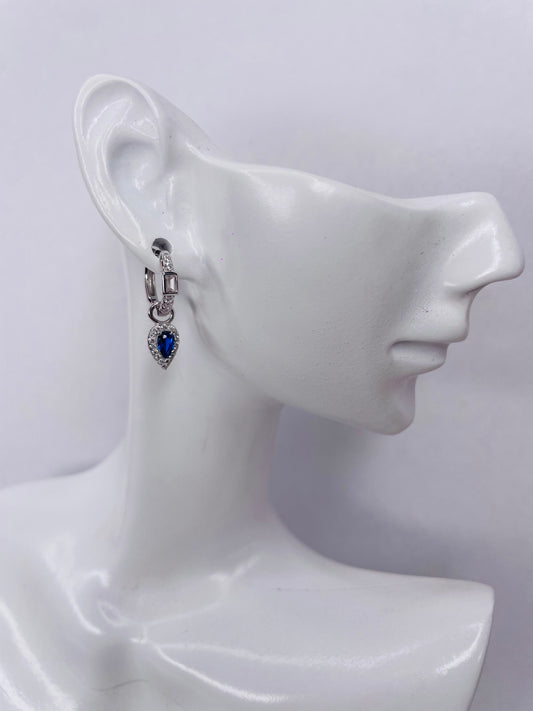 HOOP GOCCIA BLU